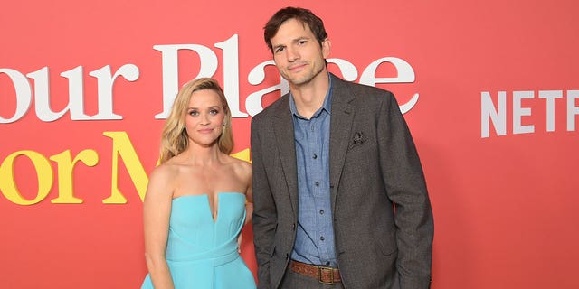 Reese Witerspoon stars alongside Ashton Kutcher in their new film "Your Place or Mine."