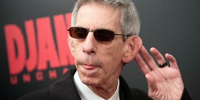 Comedian Richard Belzer attends the "django unchained" premiere in New York on December 11, 2012.