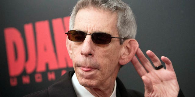 Comedian Richard Belzer attends the "django unchained" premiere in New York on December 11, 2012.