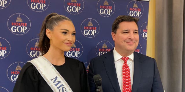 Rep. David Rouzer, R-N.C., and Miss USA Morgan Romano spoke with Fox News Digital about the importance of STEM education.