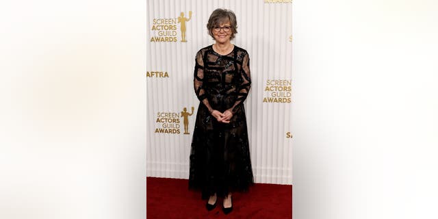 Sally Field smiled ahead of receiving the Lifetime Achievement award at the 29th annual SAG Awards.