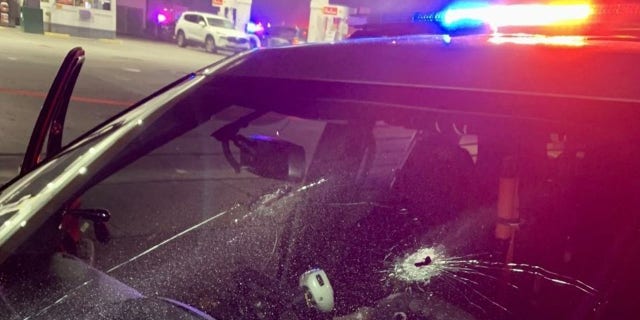 San Jose police officers were shot at after initiating a traffic stop.