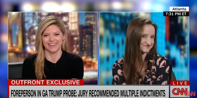 Georgia special grand jury foreperson Emily Kohrs discusses the Trump case with CNN.