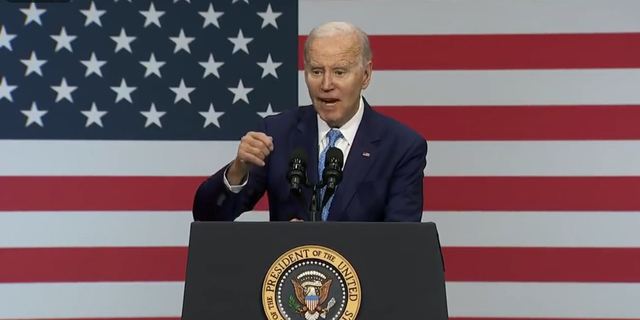 President Biden recounts a tale of a nurse who cared for him during a speech about health care policy. (Fox News)