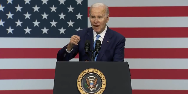 President Biden recounts a tale of a nurse who cared for him during a speech about health care policy. (Fox News)