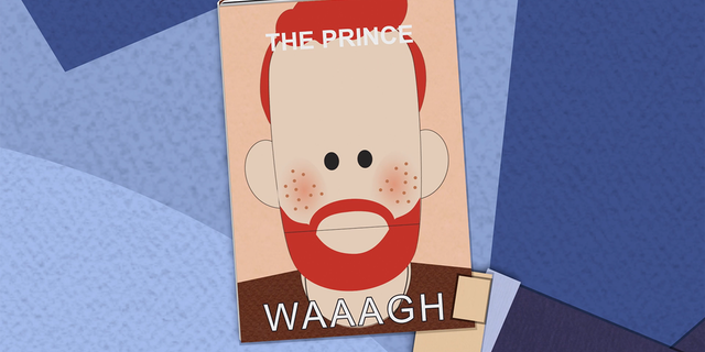 The TV show "South Park" mocked Prince Harry's memoir "Spare," referring to the prince's book as "WAAAGH."