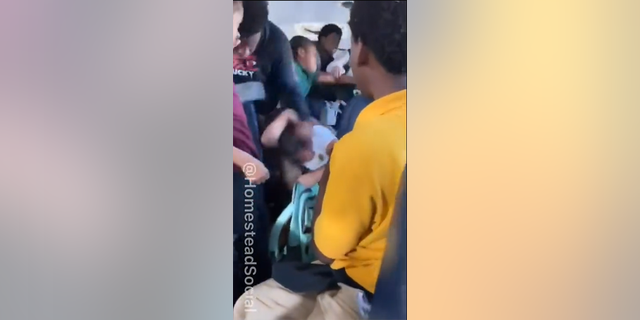 At least two students were seen on video beating a 9-year-old girl on a bus in Florida. 
