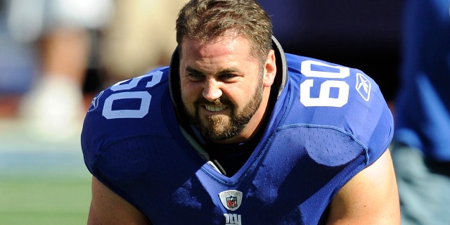 New York Giants center Shaun O'Hara