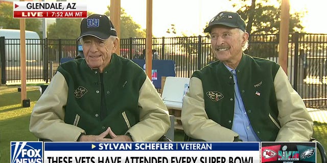 On Sunday morning, Fox News Channel's Brian Kilmeade interviewed two veterans who are attending Super Bowl LVII — and who have previously attended every Super Bowl game since January 1967.