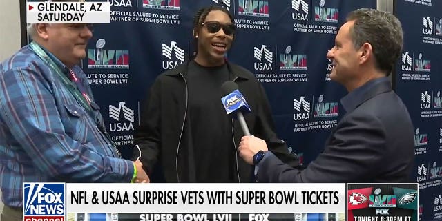 Some U.S. veterans have received surprise tickets to this year's Super Bowl, as "Fox and Friends Weekend" noted.