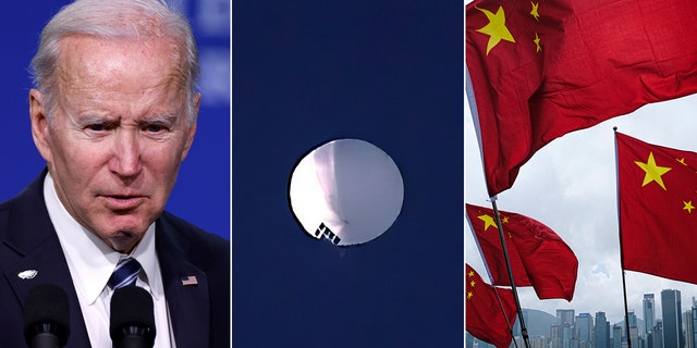 President Biden ordered the balloon to be shot down last week, but the military waited until the ship was above open water.