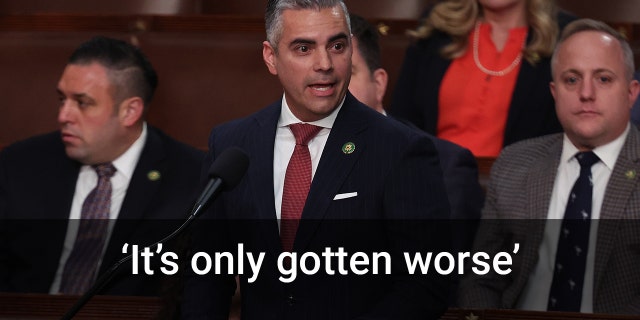 Rep. Juan Ciscomani, R-Ariz., said the country is still in a crisis which has "only gotten worse" under President Biden.