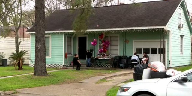 The home where three teenagers were killed in a murder-suicide over the weekend.