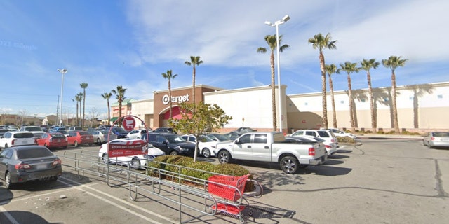 The catalytic converter theft incident occurred outside a Target in Palmdale, California, on Tuesday.