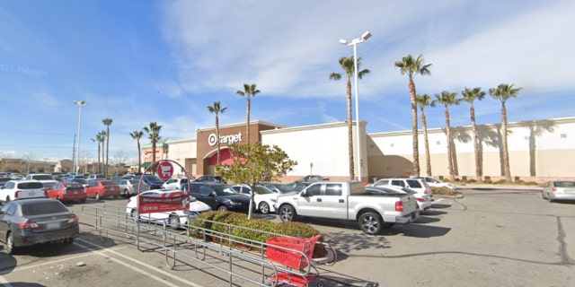 The catalytic converter theft incident occurred outside a Target in Palmdale, California, on Tuesday.