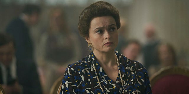 Helena Bonham Carter as Princess Margaret on Netflix "The crown."