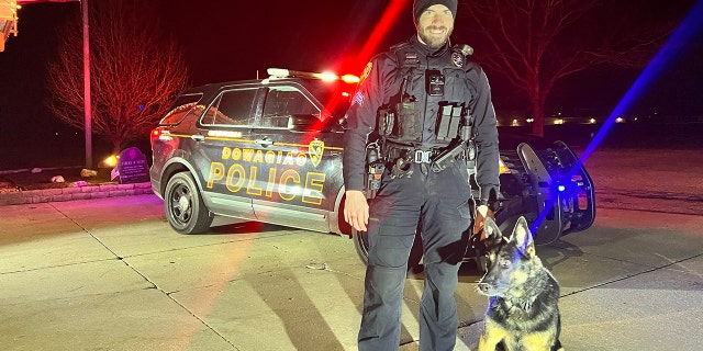 Deputy Chief Kevin Roman and K-9 Tole have been together since June 2015, Roman told Fox News Digital.