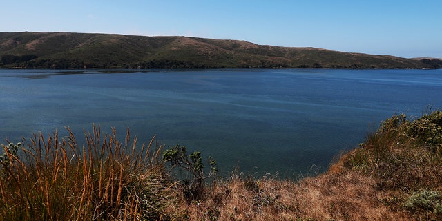Tomales Bay is seen from Tom's Point in Tomales Bay, Calif., on August 29, 2019.