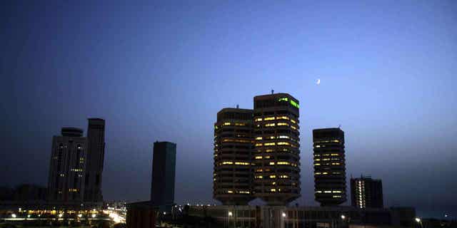 Tripoli's skyline is pictured on September 1, 2011. A Sudanese teen was released from a Libyan detention center near Tripoli on Monday.