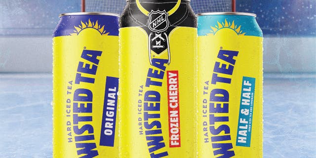 Twisted Tea, the official hard tea of the NHL, unveiled their newest flavor "Frozen Cherry" for a limited time only.