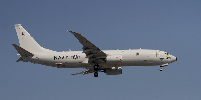 US P-8A Poseidon aircraft flies near Japan