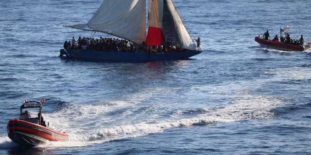 The Coast Guard returned 309 Haitians to their home country Jan. 31 after intercepting their boat Jan. 26.