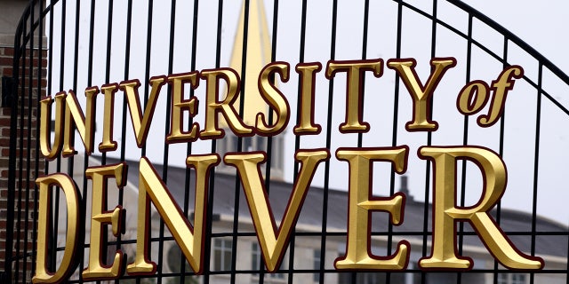 A sign is seen at the University of Denver in Denver, Colorado January 24, 2017.