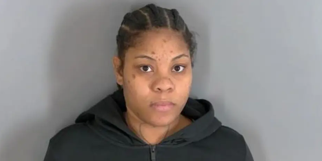 Shantonya Williamson, 26, who's pregnant, saw the father of her baby in a car with another pregnant woman in Detroit on Sunday, prosecutors told FOX 2.