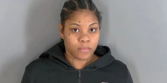 Shantonya Williamson, 26, who's pregnant, saw the father of her baby in a car with another pregnant woman in Detroit on Sunday, prosecutors told FOX 2.