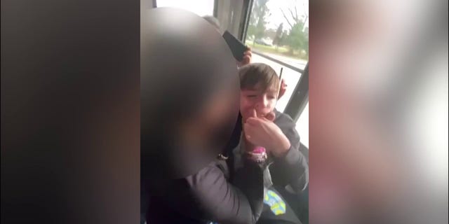 Virginia mother Taylor Brock says video from a Fairfax County School District bus shows her son being choked in a bullying incident.