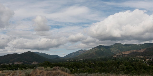 A scenic mountain view in Yreka, California.