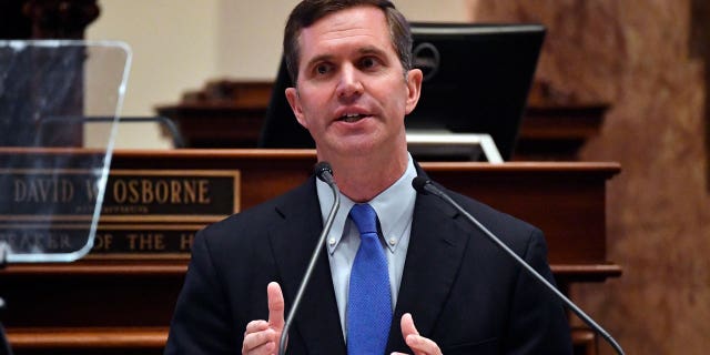 Democratic Kentucky Gov. Andy Beshear would likely oppose measures to grant parental pushback against obscene content in public education.