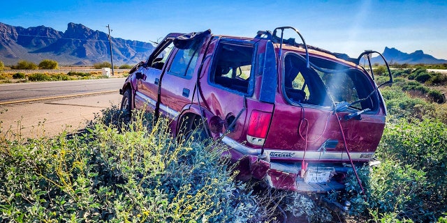 Two of the four passengers, all of whom were illegal immigrants, were ejected from the SUV and suffered non-life-threatening injuries, the sheriff's office said.