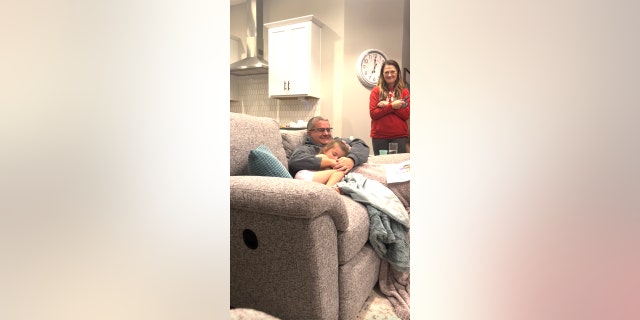 Austyn Woolverton asked her grandfather to go the "Daddy-Daughter Date Night" in a video that has since gone viral.