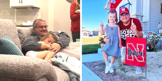 Girl in Nebraska brings her grandpa to daddy-daughter dance: 'They had a great time' In a TikTok video seen by more than two million people, Austyn Woolverton asks her grandfather to accompany her to a father-daughter dance."