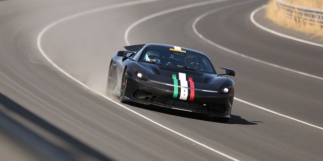 The Battista has a 1,877 hp four-motor electric drivetrain.