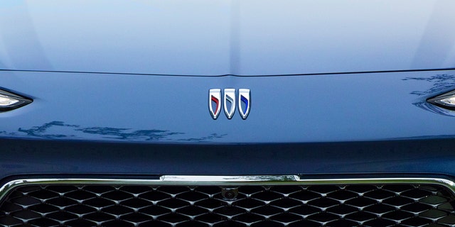 The new Buick logo is a streamlined take on the tri-shield design.