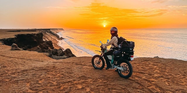 Gottawald made it from Morocco to South Africa in 124 days.