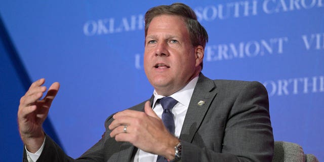 Criticized by New Hampshire Republican Gov.  Chris Sununu the divisions within the GOP in a speech on Friday.