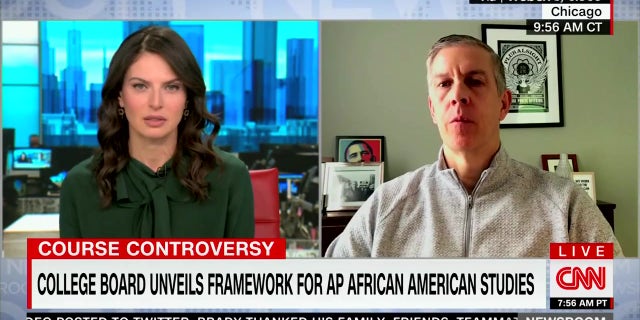 Former Education Secretary Arne Duncan claimed Florida Governor Ron DeSantis had a 'White nationalist agenda' in criticizing AP African American Studies course content
