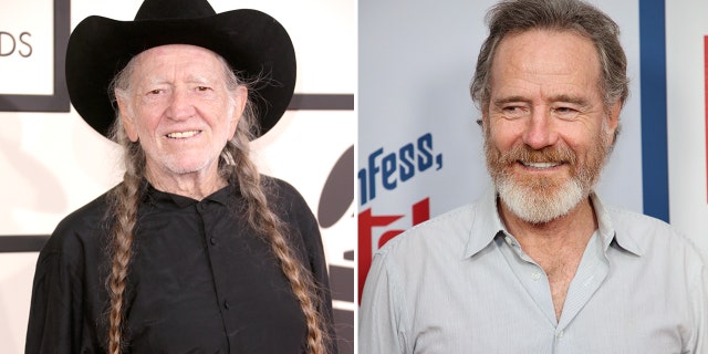 "Breaking Bad" star Bryan Cranston said he'd be interested to play Willie Nelson, if a biopic was ever made.