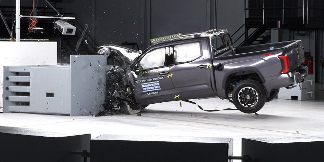The Toyota Tundra and Rivian R1T are the only large pickups to get the Top Safety Pick+ designation.