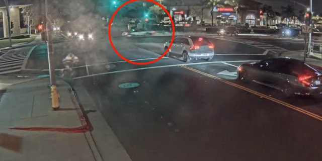 The suspect is described as a Hispanic male between the ages of 18 and 20, wearing a maroon shirt and driving a gold, 1987 Mercedes-Benz 300, according to public information officer Nicholas Nicholas.