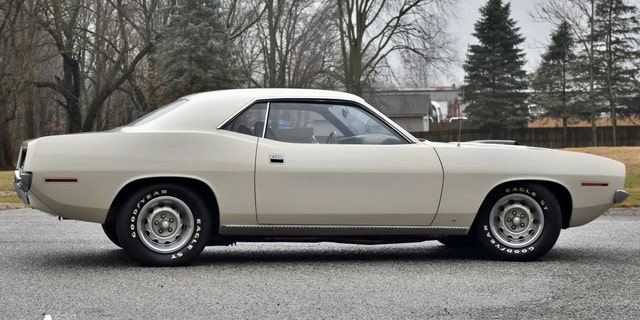 This 1970 Plymouth Hemi 'Cuda is the first one that was ever built and on sale for $2.2 million.