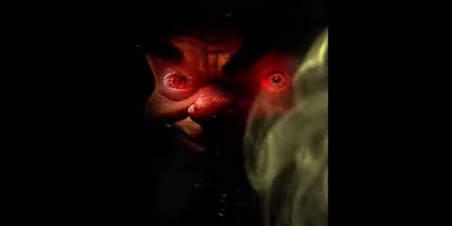 The creature in Dodge's teaser video looks demonic.