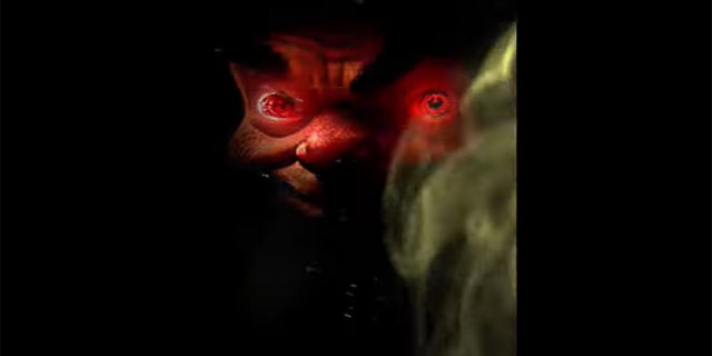 The creature in Dodge's teaser video looks demonic.