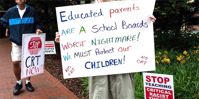 Parents protest critical race theory classroom discussions and other public school curriculum choices nationwide. 