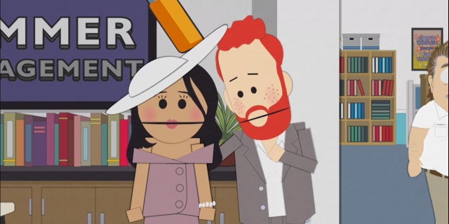 Harry and Markle are spoofed on a recent episode of "South Park," where they are referred to as the "dumb prince and his stupid wife."