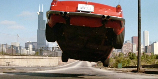 Several identical cars were built for production.
