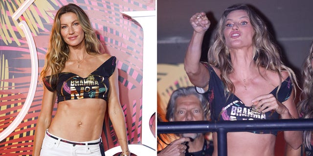 Gisele Bündchen lets loose at Carnival in Brazil.